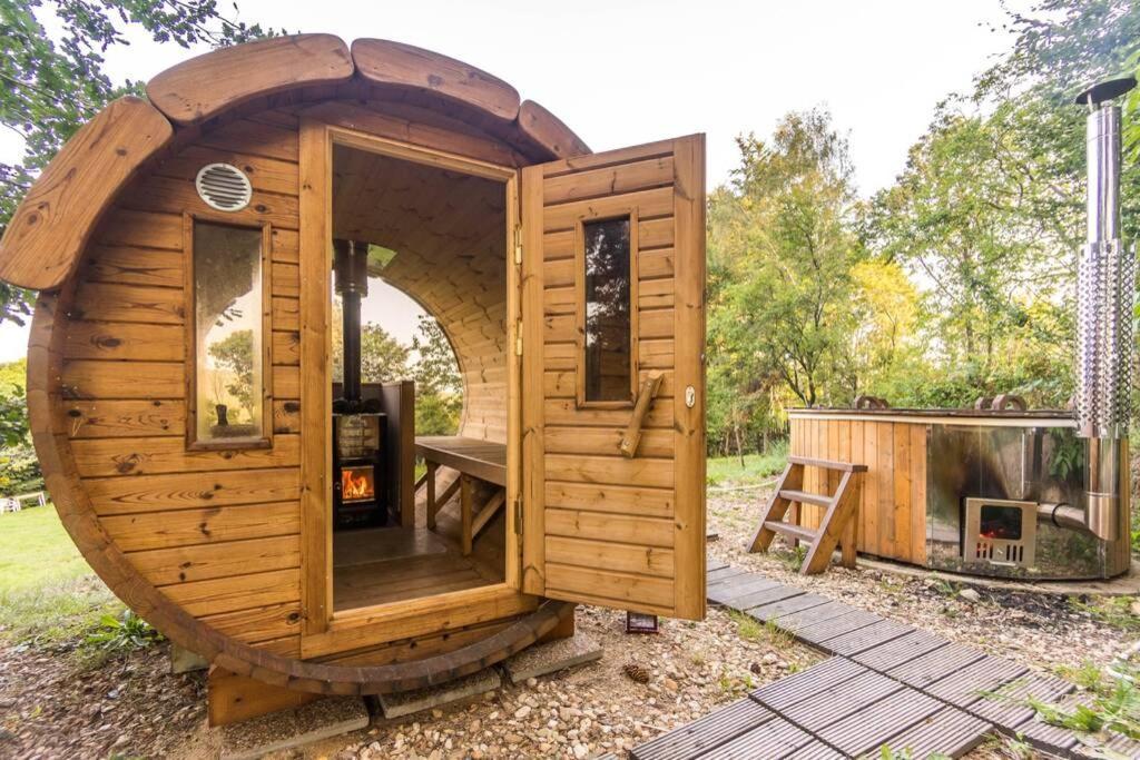 Enjoy Cozy Romance Hills Forest Gardens Views Sauna Whirlpool Bath Jablonne v Podjestedi Exterior foto