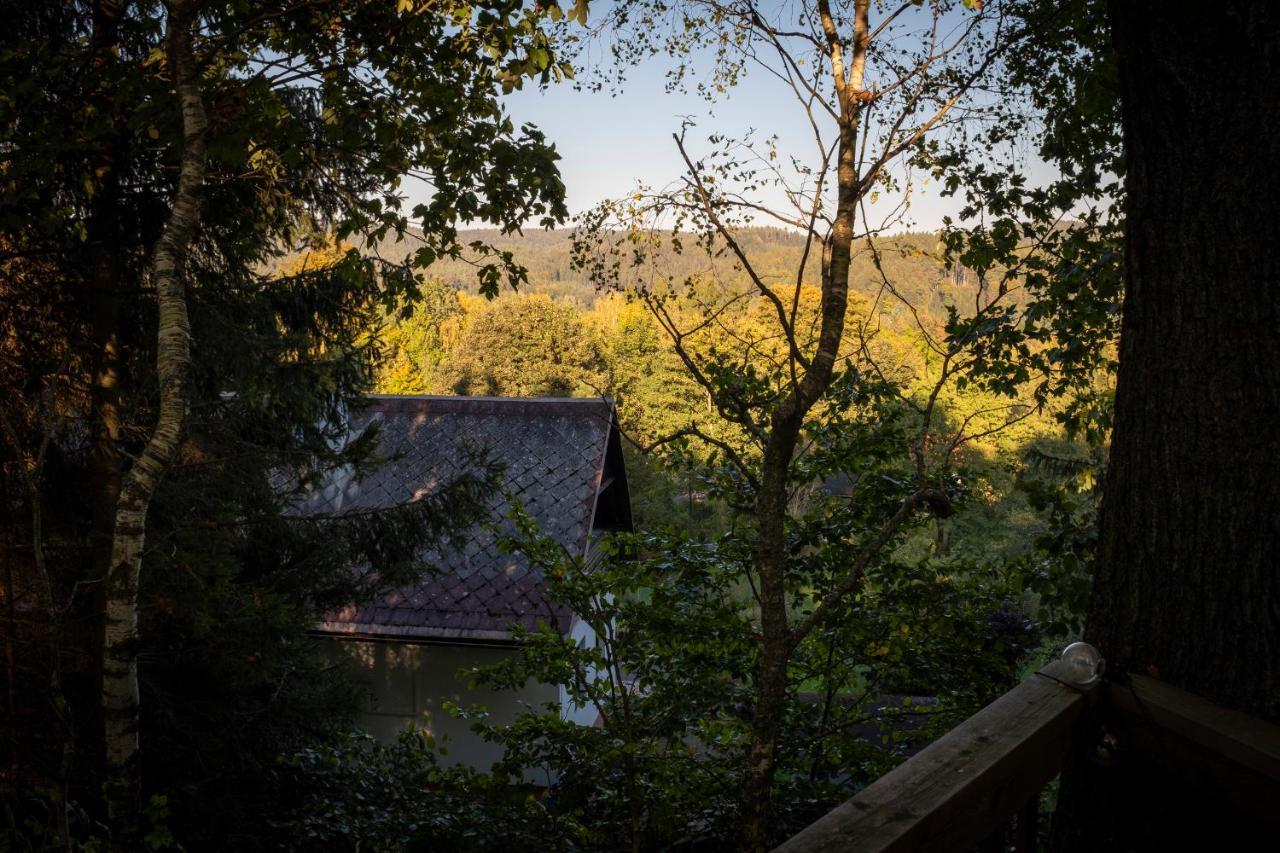Enjoy Cozy Romance Hills Forest Gardens Views Sauna Whirlpool Bath Jablonne v Podjestedi Exterior foto