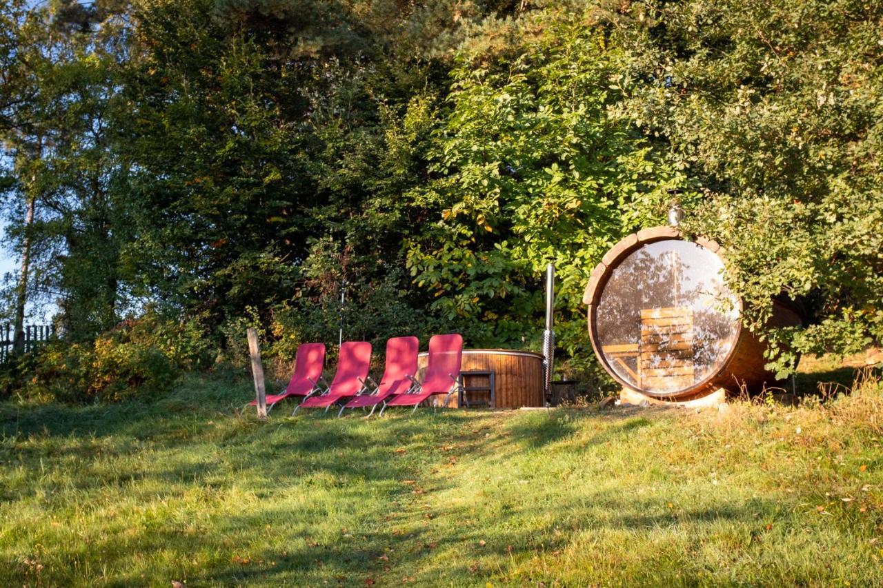 Enjoy Cozy Romance Hills Forest Gardens Views Sauna Whirlpool Bath Jablonne v Podjestedi Exterior foto